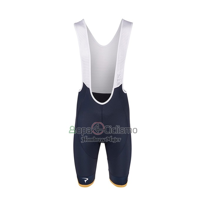 Ineos Grenadiers Ropa Ciclismo Culotte Corto 2022 Mangas Cortas Profundo Azul Rojo